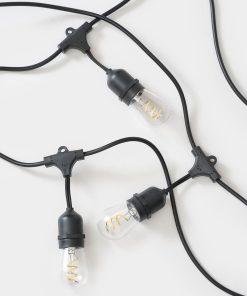 Spiral Hanging Plug-in String Lights